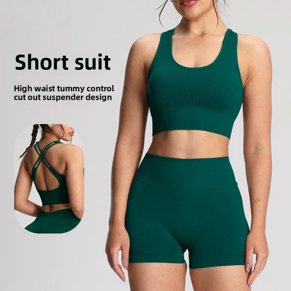 AURELIX FIT | Breathable Seamless Sculpt Set - muscleflexzone