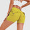 High Waist Hip Lifting Shorts With Pockets - muscleflexzone