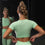Sport Set Fitness Women Running Leggings Short Sleeve Tops - muscleflexzone
