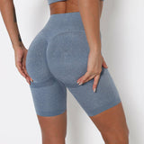 Seamless Multicolor Knitted Fitness Running Yoga Leggings - muscleflexzone