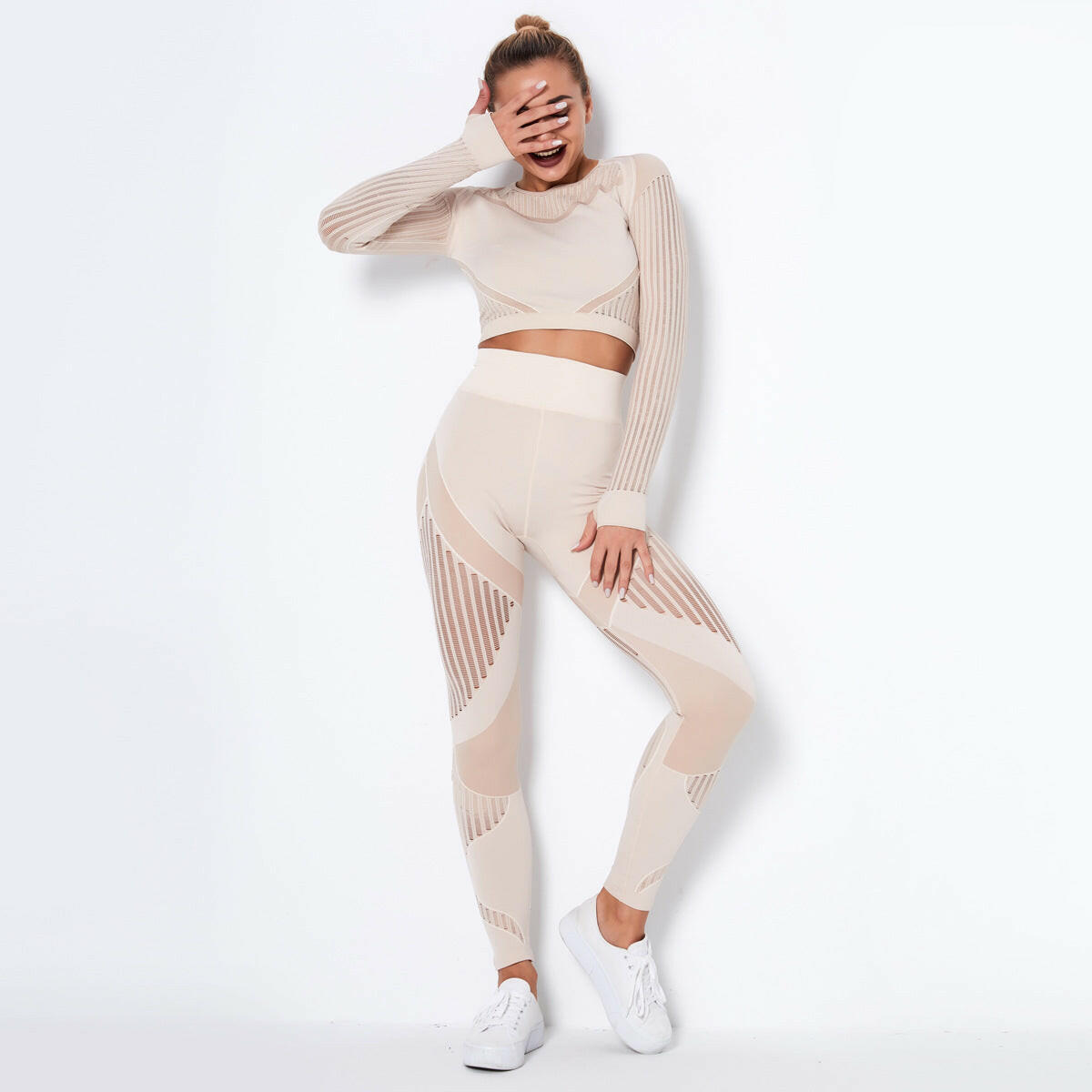 Sports Long-Sleeved Suit - muscleflexzone