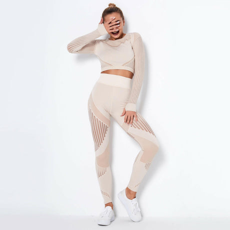 Sports Long-Sleeved Suit - muscleflexzone