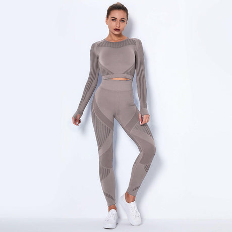 Sports Long-Sleeved Suit - muscleflexzone