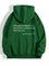 Women's Plush Letter Printed Kangaroo Pocket Drawstring Printed Hoodie Unisex Trendy Hoodies - muscleflexzone