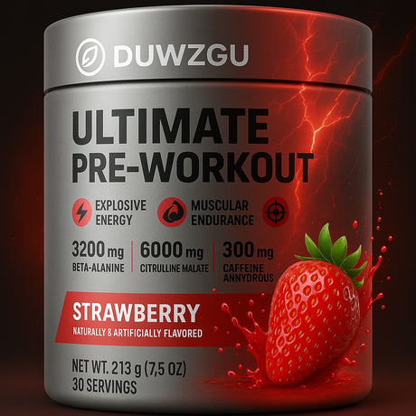 ultimate pre workout Strawberry - muscleflexzone