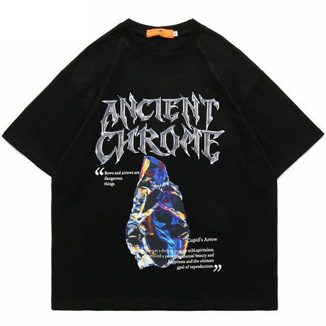 Oversized Graphic Printed T-shirt - muscleflexzone