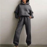 Essential Winter Hoodie Sweat Set - muscleflexzone