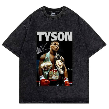 Mike Tyson Retro Oversized T-shirt - muscleflexzone