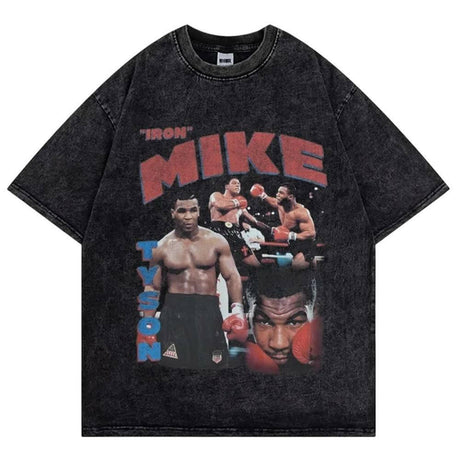 Mike Tyson Retro Oversized T-shirt - muscleflexzone
