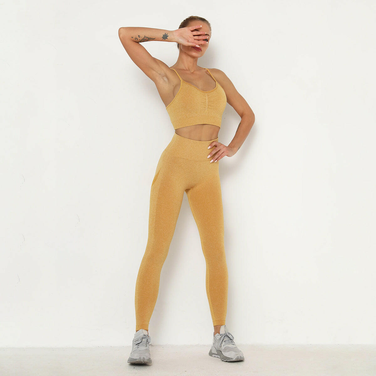 Peach hip lifting Yoga Pants - muscleflexzone