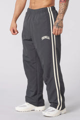 Double-strip stitched printed casual pants - muscleflexzone