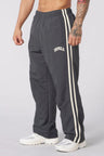 Double-strip stitched printed casual pants - muscleflexzone