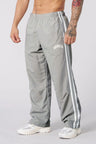 Double-strip stitched printed casual pants - muscleflexzone