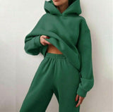 Essential Winter Hoodie Sweat Set - muscleflexzone