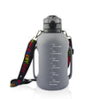 2000ML Silicone Folding Outdoor Sports Water Bottle - muscleflexzone