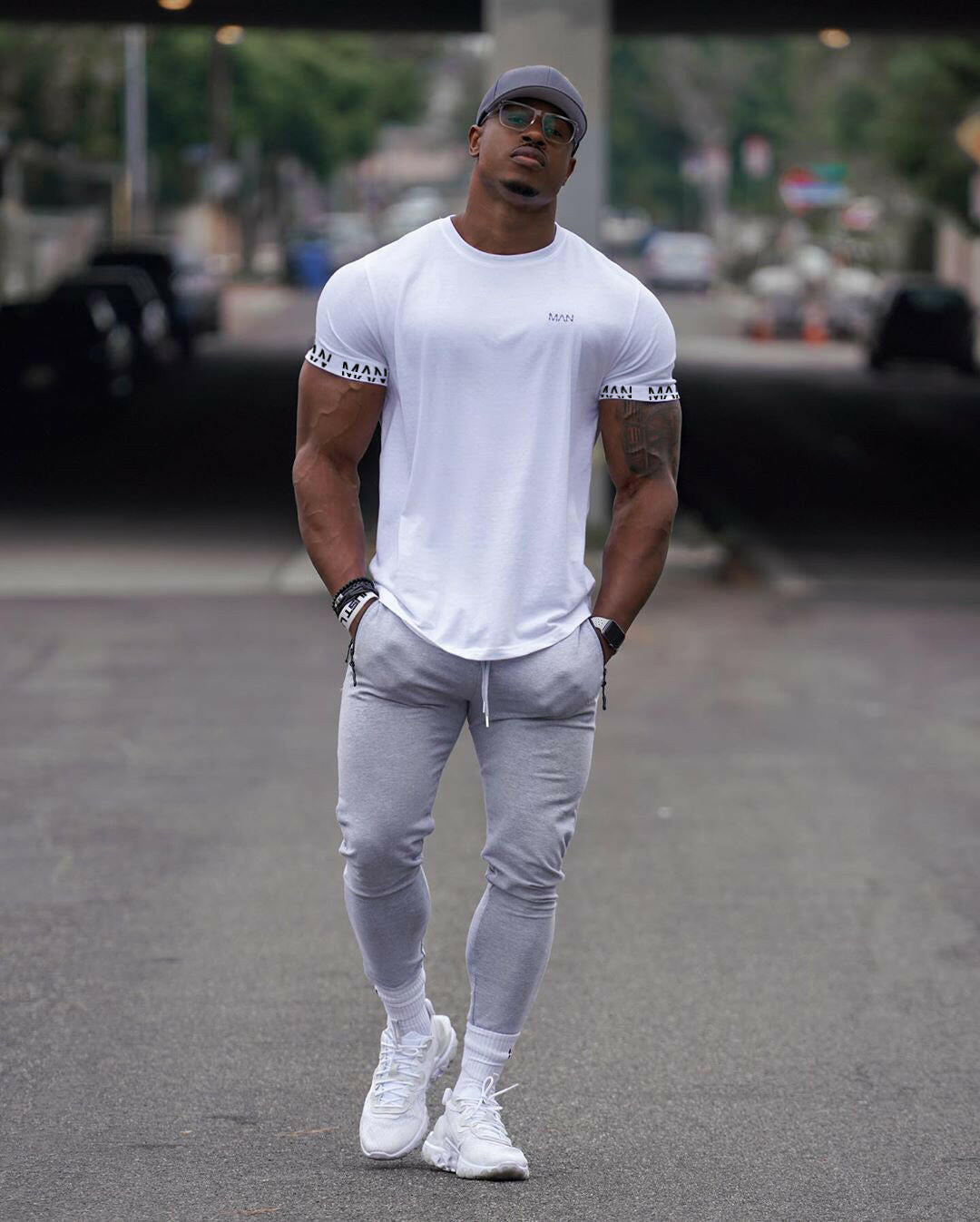 Men's Sports Short Sleeve T-Shirt - muscleflexzone