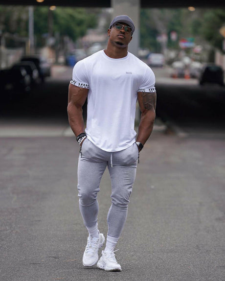 Men's Sports Short Sleeve T-Shirt - muscleflexzone