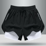 Men's Sports Shorts Double Layer - muscleflexzone