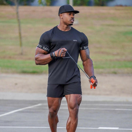 Men's Sports Short Sleeve T-Shirt - muscleflexzone