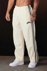 Double-strip stitched printed casual pants - muscleflexzone