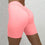 Back Waist Deep V-shaped Wrinkle Tight Yoga Shorts - muscleflexzone