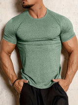 Mens Premium Quick-Dry Fitness Tee - muscleflexzone