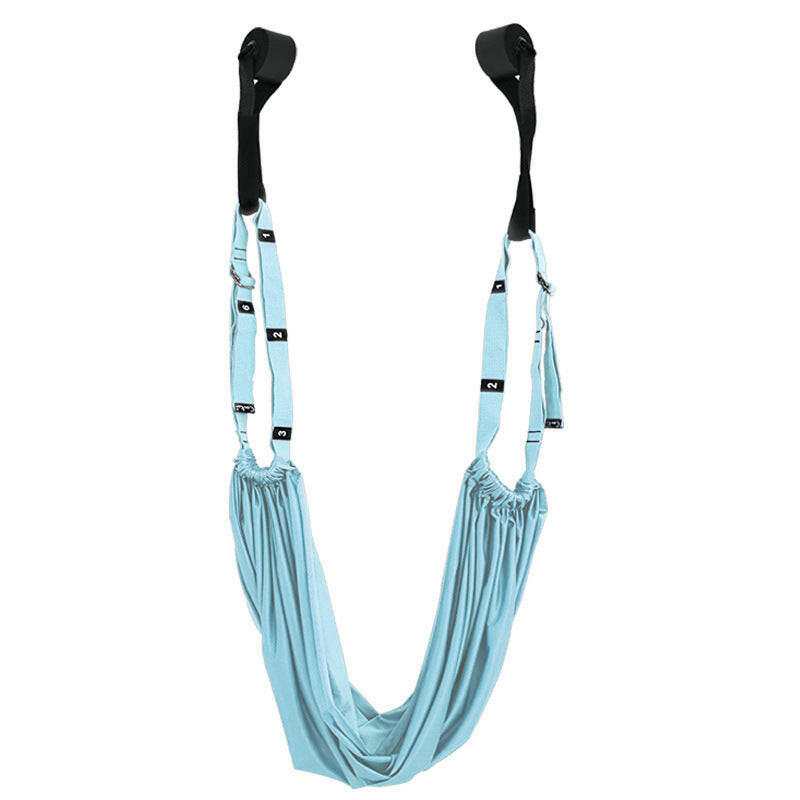 Fitness Hip Stretch Yoga Belt Inverted Rope Pull Stretch Belt Split Lower Waist Trainer - muscleflexzone