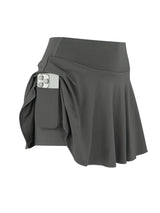 AeroVella | Women’s Quick-Dry Pleated Sports Skirt Set - muscleflexzone