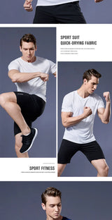 Multicolor run Gym Fitness T-Shirt - muscleflexzone