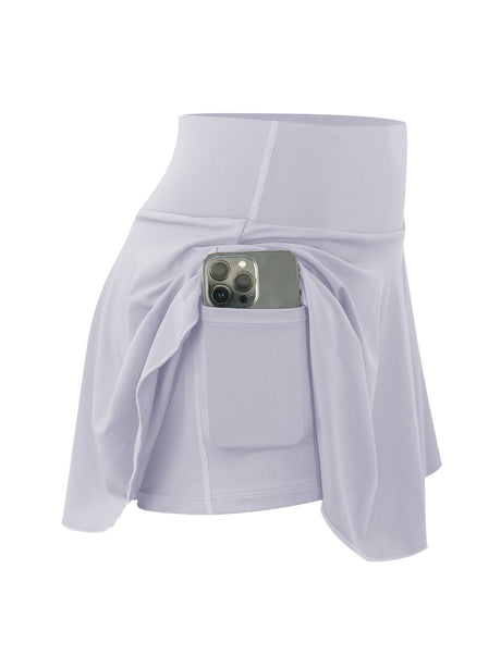 AeroVella | Women’s Quick-Dry Pleated Sports Skirt Set - muscleflexzone