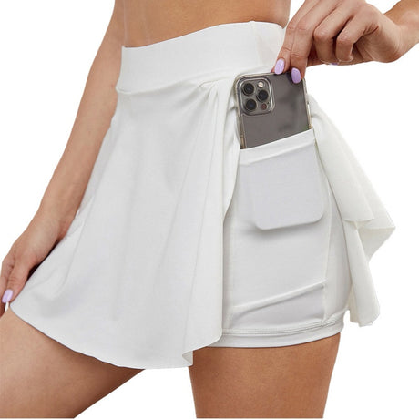 AeroVella | Women’s Quick-Dry Pleated Sports Skirt Set - muscleflexzone