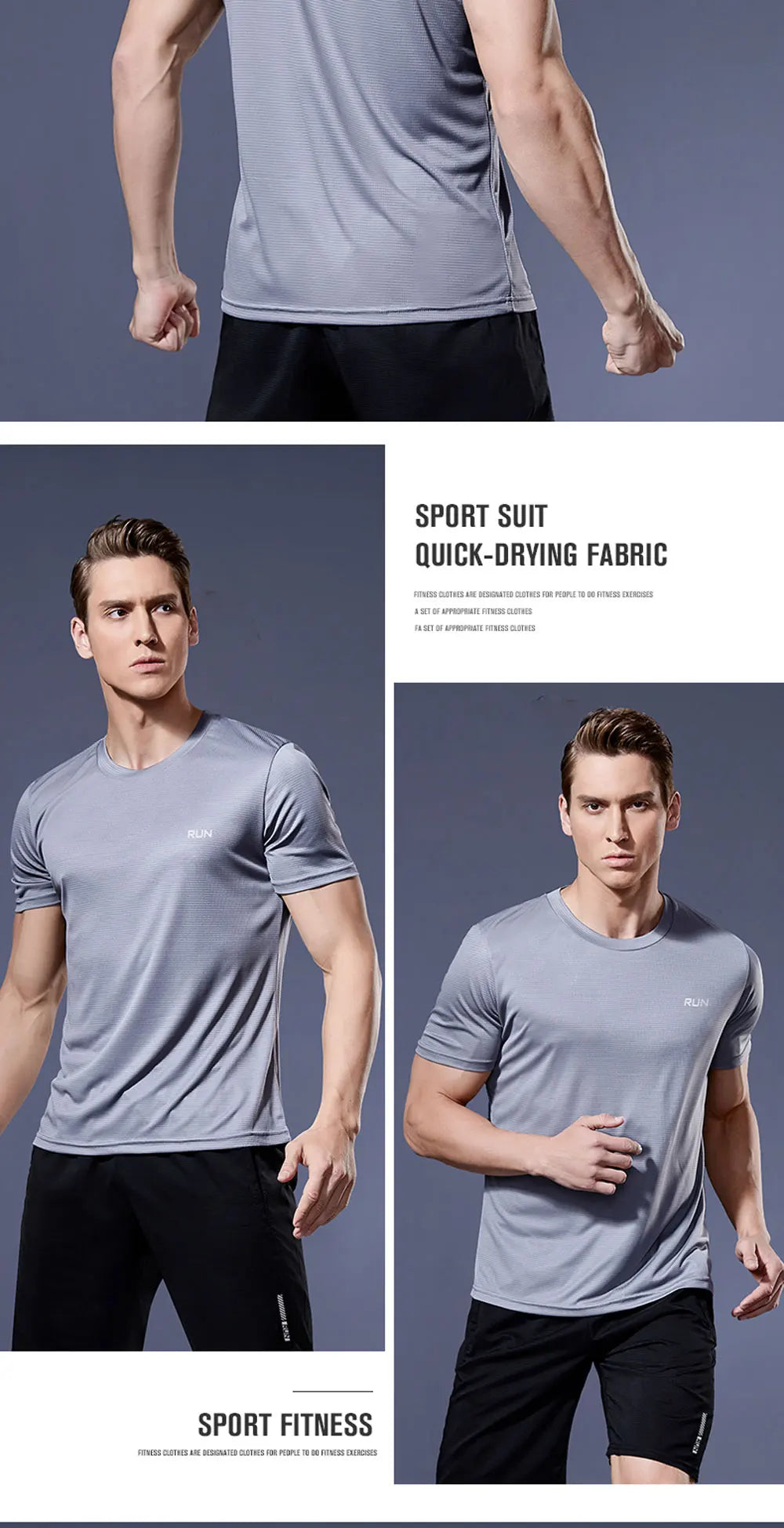 Multicolor run Gym Fitness T-Shirt - muscleflexzone