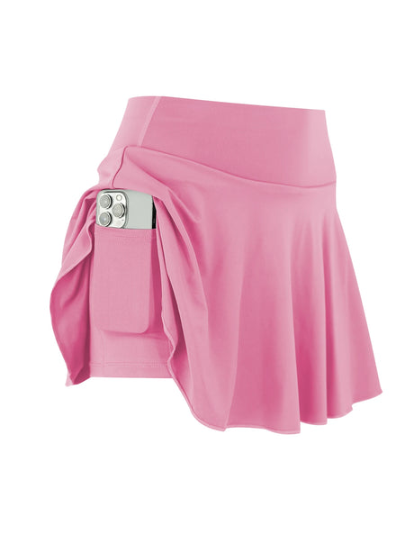 AeroVella | Women’s Quick-Dry Pleated Sports Skirt Set - muscleflexzone