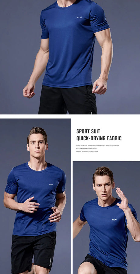 Multicolor run Gym Fitness T-Shirt - muscleflexzone