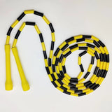MFZ-BEADED CROSSOVER ROPE - BLACK/WHITE/YELLOW