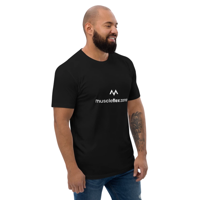 Men's Slim Fit Cotton Tee | Next Level 3600 - muscleflexzone