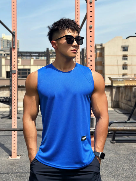 Mens Gym Tank top - muscleflexzone