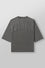 Men's oversized T-shirt foam print cotton