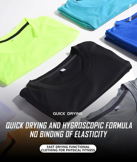 Multicolor run Gym Fitness T-Shirt - muscleflexzone
