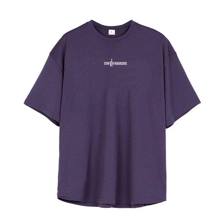 Mens Gym warriors Oversized T-shirt - muscleflexzone