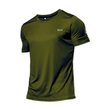 Multicolor run Gym Fitness T-Shirt - muscleflexzone