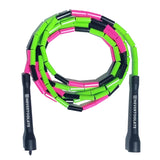 MFZ-BEADED CROSSOVER ROPE - BLACK/WHITE/YELLOW