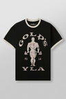 men's short-sleeved gold's gym - muscleflexzone