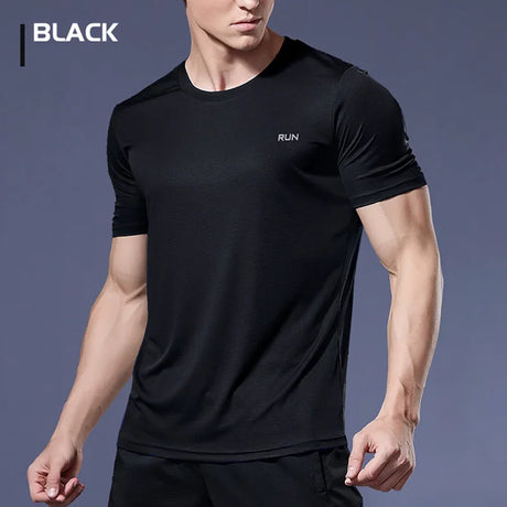 Multicolor run Gym Fitness T-Shirt - muscleflexzone