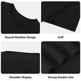 Men's Sports Fitness Crew Neck Oversized T-shirt