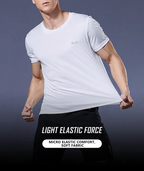 Multicolor run Gym Fitness T-Shirt - muscleflexzone