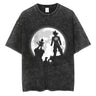Dragon Ball Oversized Washed Anime T-shirts - muscleflexzone