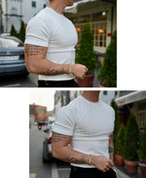 MFZ Vertical Stripe T-shirt - muscleflexzone