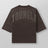 Men's oversized T-shirt foam print cotton - muscleflexzone