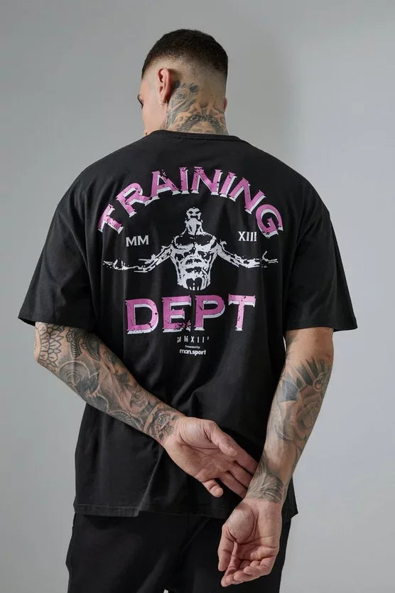 Round Neck Cotton Unisex Casual T-Shirt| muscleflexzone.com.au